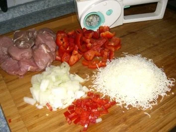 Rezept: Nudelgratin mit Schweinefilet Bild Nr. 3 Nudelgratin mit Schweinefilet - Rezept - Bild Nr. 3