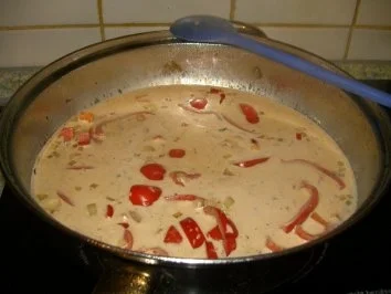 Rezept: Nudelgratin mit Schweinefilet Bild Nr. 5 Nudelgratin mit Schweinefilet - Rezept - Bild Nr. 5