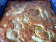 Apfelbirne- ananaskuchen durcheinander... für eilige--- - Rezept