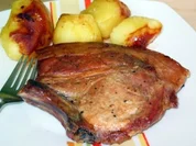 Kotlett mit Bratkartoffeln - Rezept