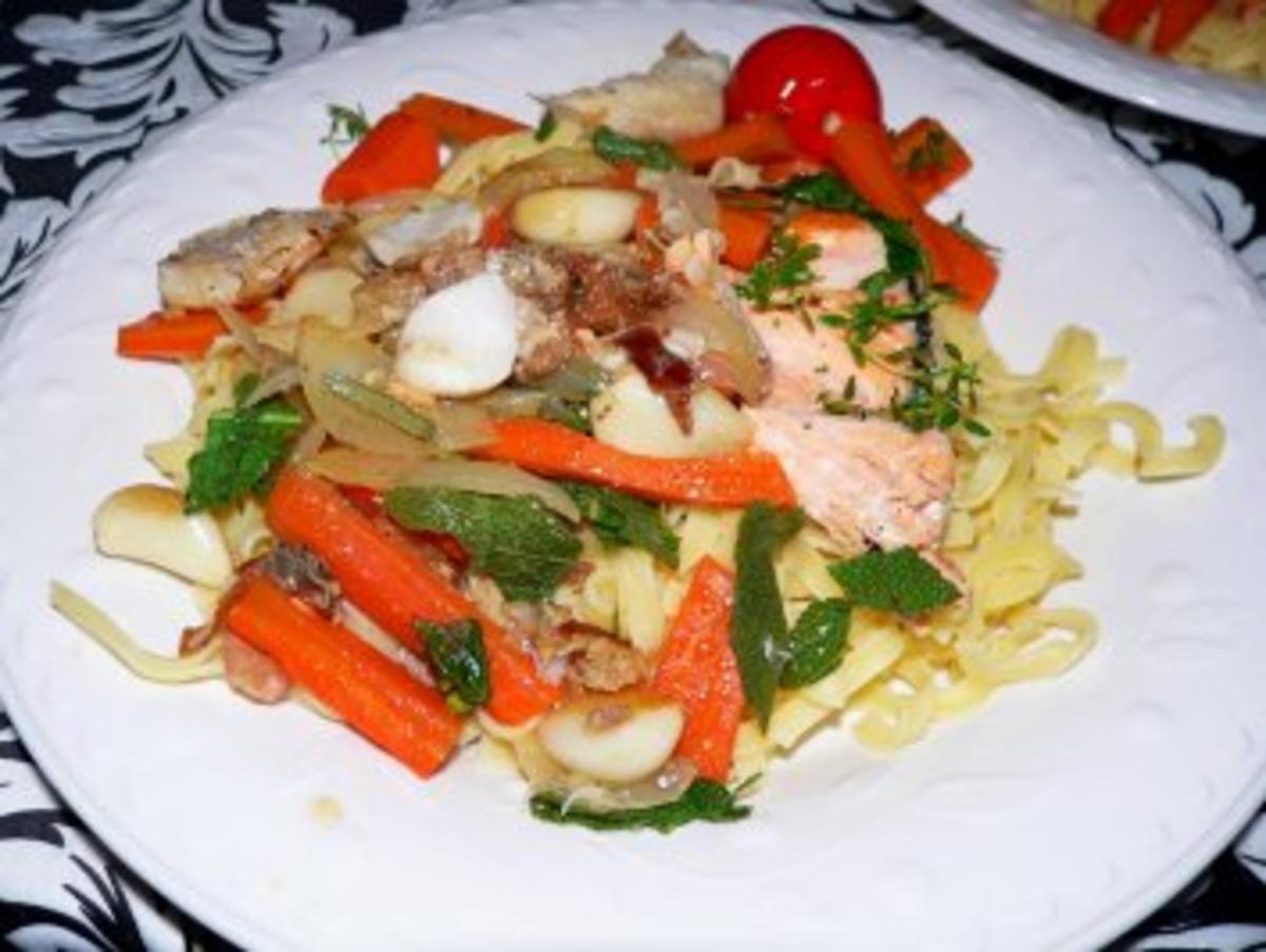 Fisch primavera- Auch lecker in Herbst ... - Rezept - Bild Nr. 3