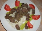 Lammleber gedunstet - Rezept