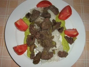 Rezept: Lammleber gedunstet Bild Nr. 2 Lammleber gedunstet - Rezept - Bild Nr. 2