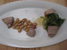 Thunfischsalat mit Borlotti-Bohnen und roter Zwiebel - Rezept