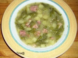 Bohnen Eintopf a la Tina - Rezept