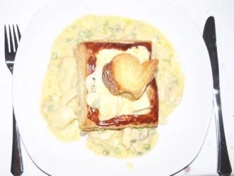 Hühnerfrikassee á la Hollandaise - Rezept