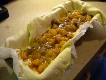 Rezept: Mehlspeisen: (Vor)Weihnachtlicher Topfenstrudel Bild Nr. 2 Mehlspeisen: (Vor)Weihnachtlicher Topfenstrudel - Rezept - Bild Nr. 2