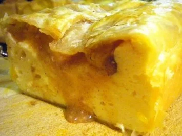 Rezept: Mehlspeisen: (Vor)Weihnachtlicher Topfenstrudel Bild Nr. 5 Mehlspeisen: (Vor)Weihnachtlicher Topfenstrudel - Rezept - Bild Nr. 5