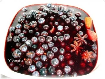 Rezept: Angesetzter - Schlehen-Wein-Likör Bild Nr. 2 Angesetzter - Schlehen-Wein-Likör - Rezept - Bild Nr. 2