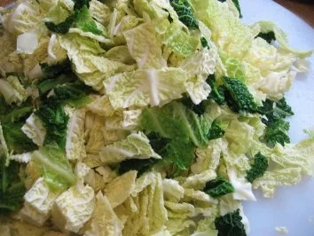 Rezept: Wirsinggemüse .... Bild Nr. 2 Wirsinggemüse .... - Rezept - Bild Nr. 2