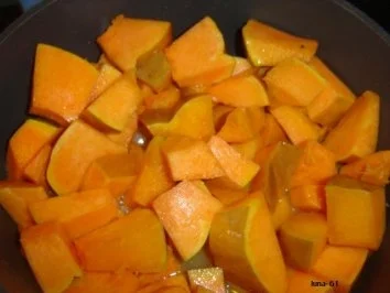 DORADE IN LUNA'S FEINER KÜRBISSAUCE - Rezept - Bild Nr. 3