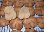 Pizzakatzes Vollkorndinkel-Brötchen - Rezept