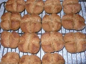 Pizzakatzes Vollkorndinkel-Brötchen - Rezept - Bild Nr. 3