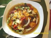 Rezept: Resteküche: Sauer-scharfe Hähnchensuppe Resteküche: Sauer-scharfe Hähnchensuppe - Rezept