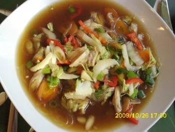 Resteküche: Sauer-scharfe Hähnchensuppe - Rezept - Bild Nr. 5