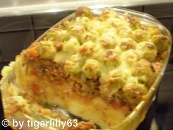 Rezept: Rosenkohl-Bolognese-Auflauf Rosenkohl-Bolognese-Auflauf - Rezept