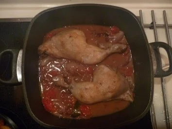 Hähnchenkeulen Bauernart - Rezept - Bild Nr. 2