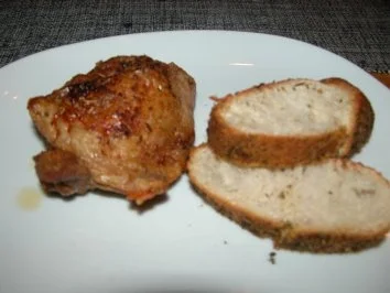 Hähnchenkeule mit Panne italiano - Rezept - Bild Nr. 3