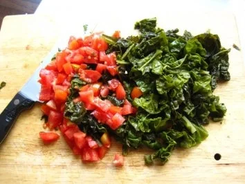 Rezept: Mangold-Tomaten -Tagliatelle Bild Nr. 2 Mangold-Tomaten -Tagliatelle - Rezept - Bild Nr. 2