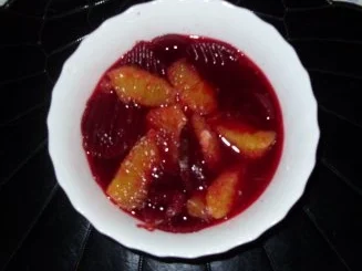 Rote-Beete-Orangen-Salat mit gegrilltem Camembert - Rezept - Bild Nr. 3