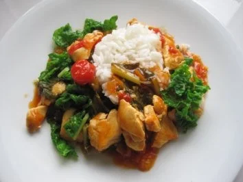 Rezept: Hähnchenbrust a la Marianne Hähnchenbrust a la Marianne - Rezept