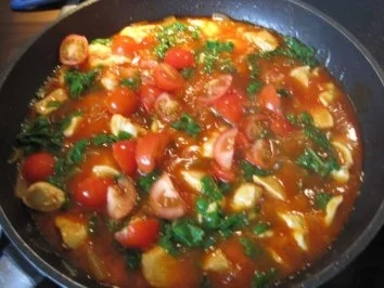 Rezept: Hähnchenbrust a la Marianne Bild Nr. 4 Hähnchenbrust a la Marianne - Rezept - Bild Nr. 4