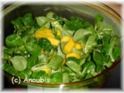 Salat - Feldsalat mit Mango - Rezept