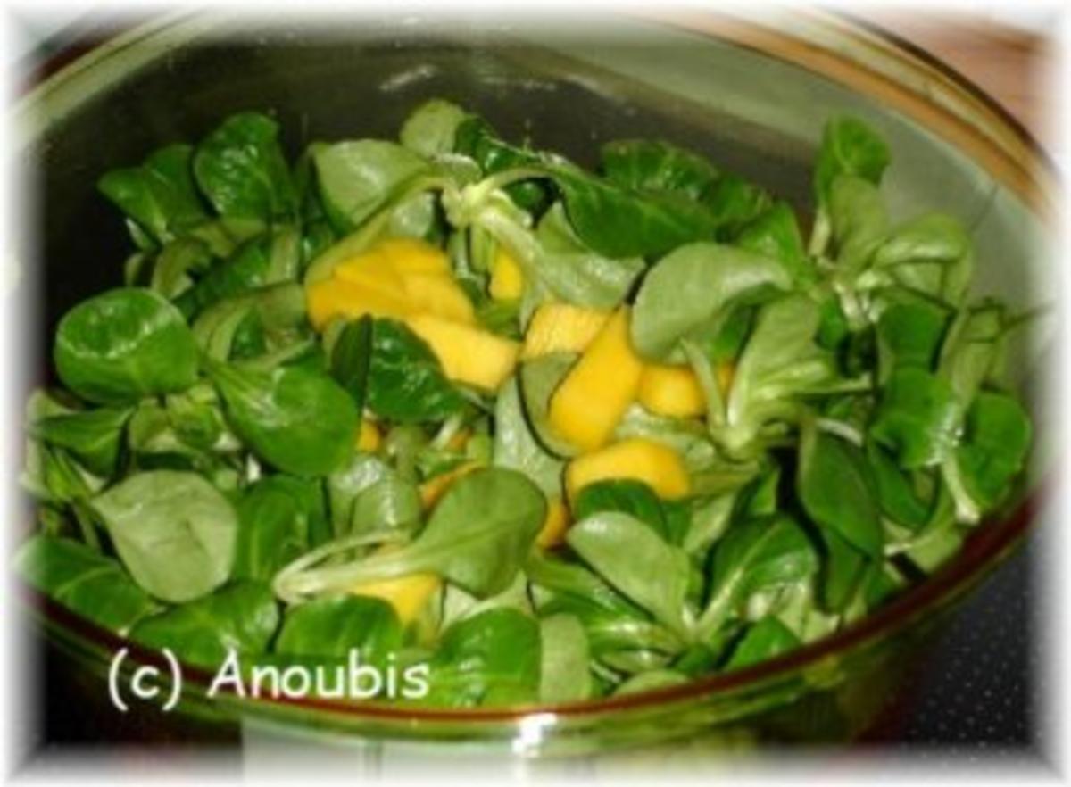 Bilder für Salat - Feldsalat mit Mango - Rezept