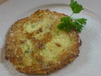 Zucchini-Kartoffelpuffer - Rezept