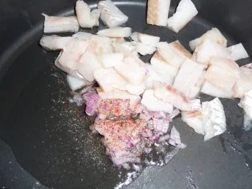 Seelachsfilet - Kräuter - Sauce mit wahlweise Gnocchi oder Reis und Gemüse - Rezept - Bild Nr. 4