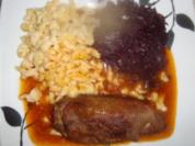 Fleischgerichte: Rinderrouladen - Rezept
