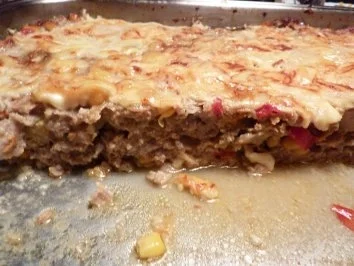 Rezept: Fl/Rind/Schwein: Hackfleischkuchen Bild Nr. 2 Fl/Rind/Schwein: Hackfleischkuchen - Rezept - Bild Nr. 2