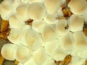 Überbackener Hokkaido-Kürbis mit Marshmellows - Rezept