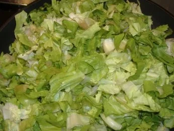 Rezept: Rumpsteak auf Endiviengemüse und Sellerie und Kräuterbutter überbacken Bild Nr. 6 Rumpsteak auf Endiviengemüse und Sellerie und Kräuterbutter überbacken - Rezept - Bild Nr. 6