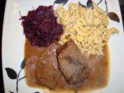 Fleischgerichte: Sauerbraten - Rezept