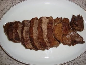 Rezept: Fleischgerichte: Sauerbraten Bild Nr. 2 Fleischgerichte: Sauerbraten - Rezept - Bild Nr. 2