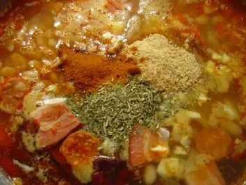 Rezept: Spanischer Bohneneintopf... feurig... ole´... Bild Nr. 7 Spanischer Bohneneintopf... feurig... ole´... - Rezept - Bild Nr. 7