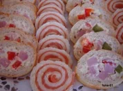 APPETITHÄPPCHEN -  GEFÜLLTE BAGUETTES - Rezept