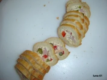 APPETITHÄPPCHEN -  GEFÜLLTE BAGUETTES - Rezept - Bild Nr. 13