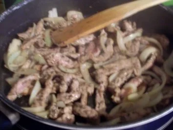 Rezept: Ofen-Gyros " Spezial" Bild Nr. 2 Ofen-Gyros " Spezial" - Rezept - Bild Nr. 2