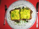 Schwarzwaldschinken-Champignion-Toast - Rezept