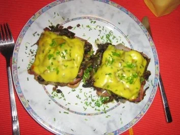 Rezept: Schwarzwaldschinken-Champignion-Toast Bild Nr. 8 Schwarzwaldschinken-Champignion-Toast - Rezept - Bild Nr. 8