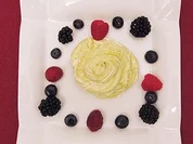 Beerenauslese auf Avocadoschnee - Rezept