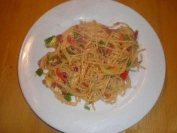 SPAGHETTI -PFANNE - Rezept - Bild Nr. 3