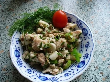 Rezept: Bücklingssalat Bücklingssalat - Rezept