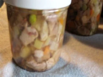 Rezept: meine " liebste Schweinerei " Schweinesülze -haltbar ! meine " liebste Schweinerei " Schweinesülze -haltbar ! - Rezept