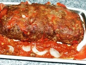 Papria-Hackbraten - Rezept