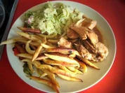 Kaninchenragout, Wirsinggemüse und Schupfnudeln - Rezept