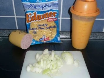 Rezept: Käse-Rührei Bild Nr. 2 Käse-Rührei - Rezept - Bild Nr. 2