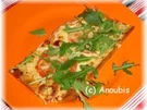 Rezept: Hauptgericht vegetarisch - Vegetarischer Flammkuchen Hauptgericht vegetarisch - Vegetarischer Flammkuchen - Rezept